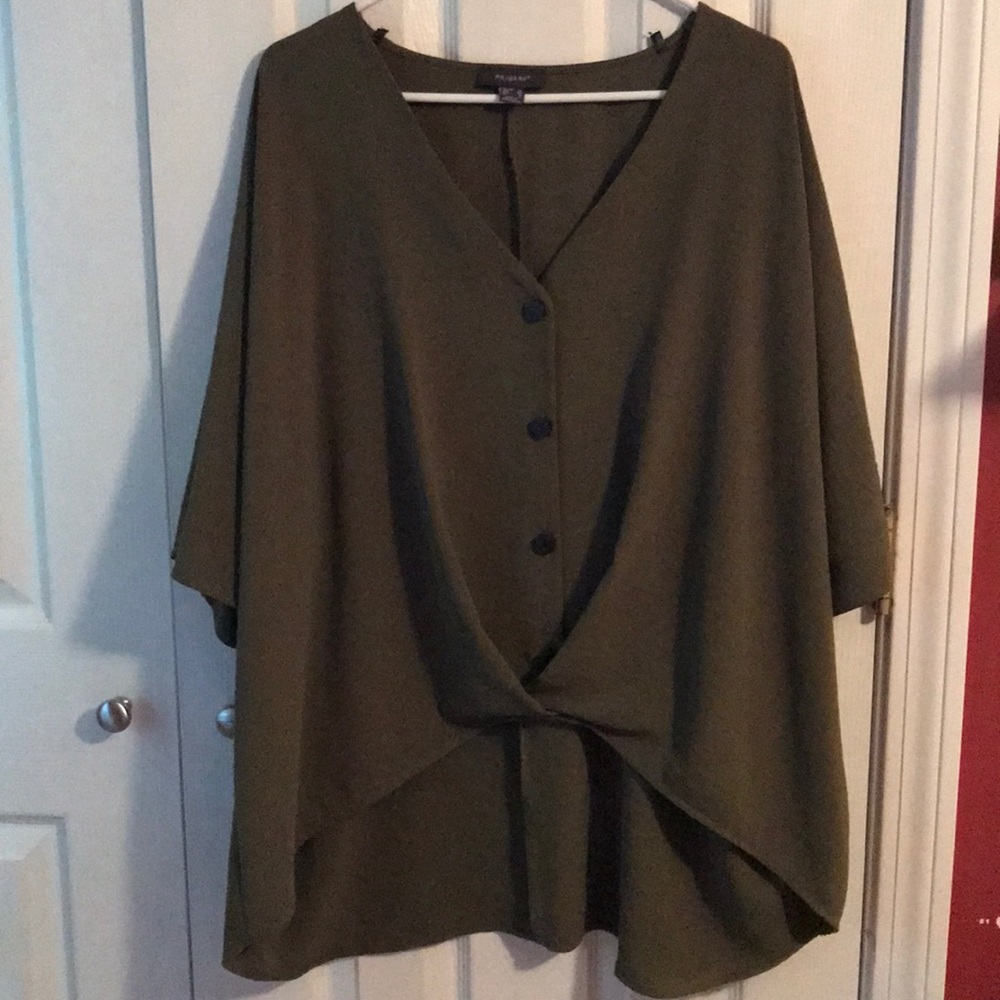 Green button top